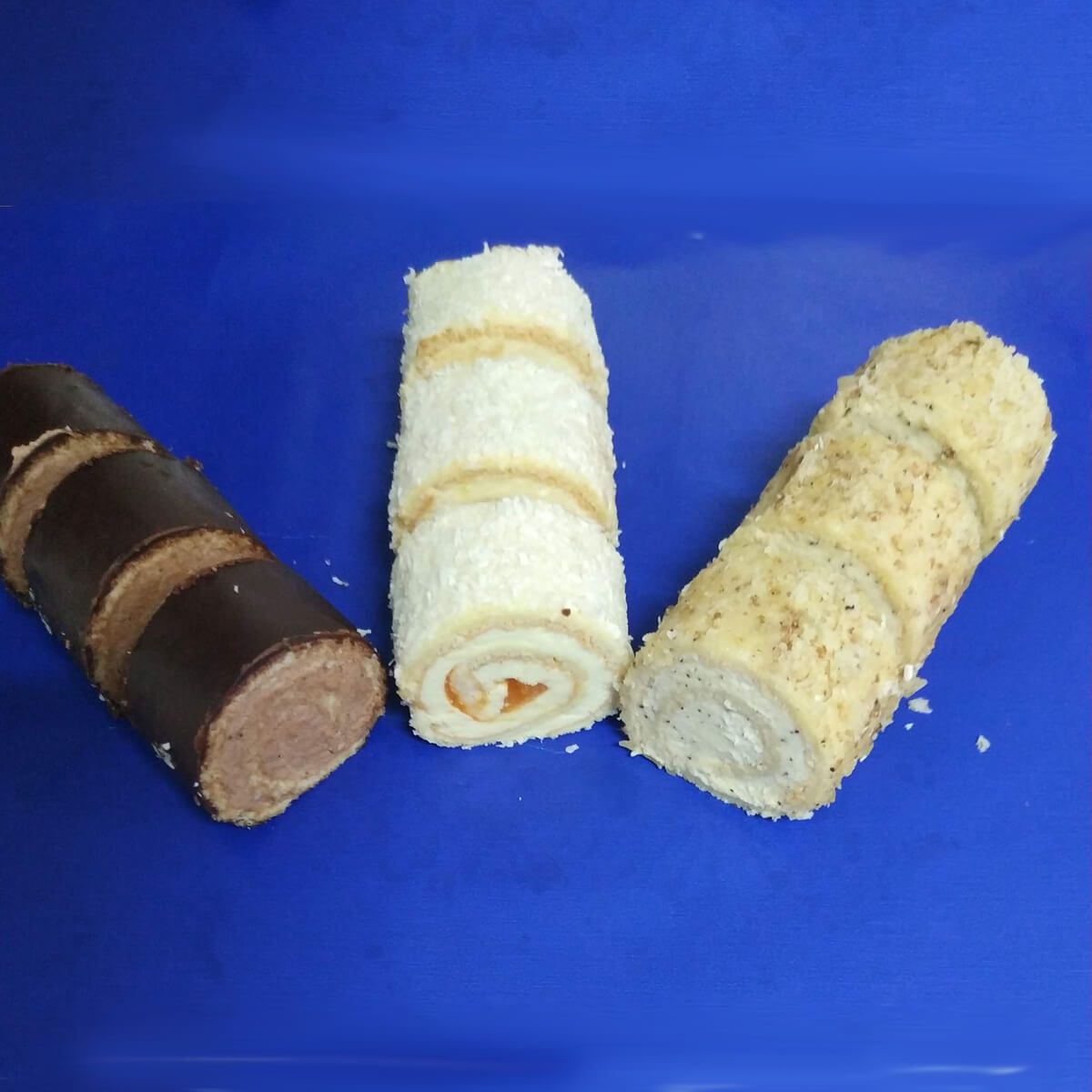 Rolády čokoláda kokos ořech